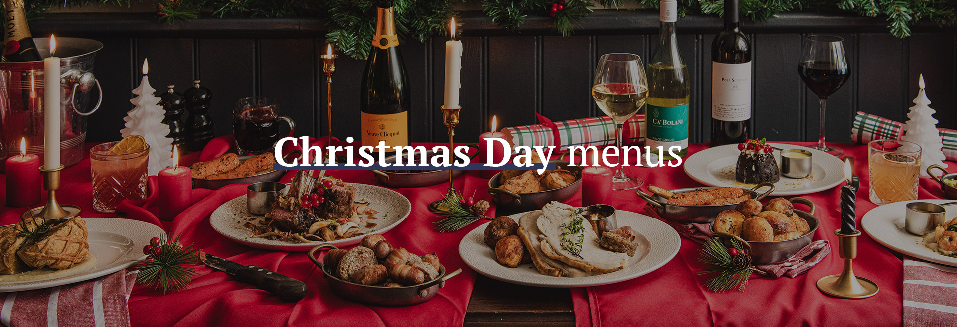 Christmas Day Menu at The Sun In Splendour